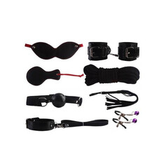 BDSM κомплект Bondage Kit in black 8 части мнения и цена с намаление от sex shop