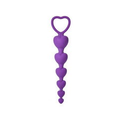 Анална броеница Purple Heart мнения и цена с намаление от sex shop