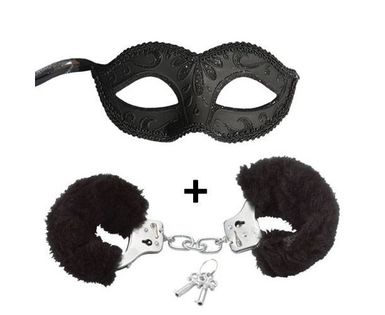 Комплект Венецианска маска и белезници мнения и цена с намаление от sex shop