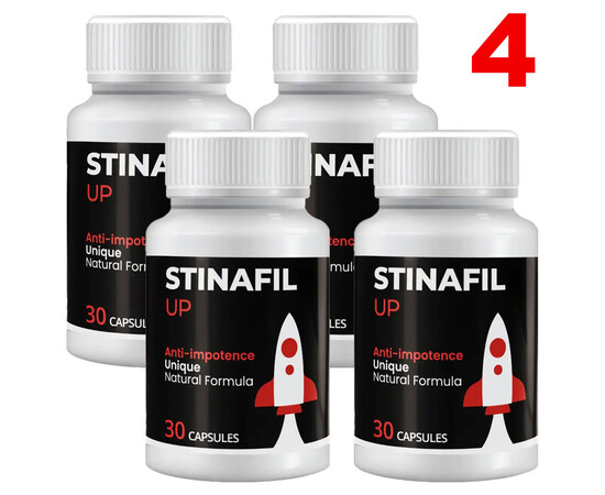 4 x Potenčné kapsule - Stinafil Up - 4x30 kapsúl sexshop